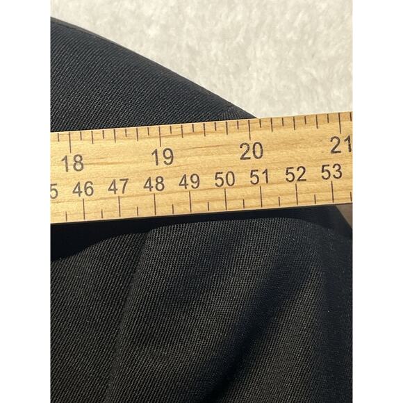 Vtg Christian Dior Monsieur 44R Black Gold Tone Buttons Designer Blazer Coat - Picture 13 of 16